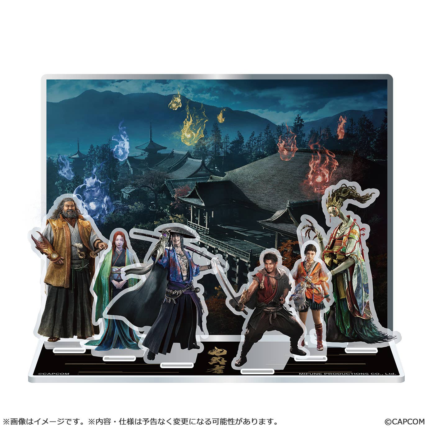 Onimusha Way of the Sword Acrylic Diorama Stand