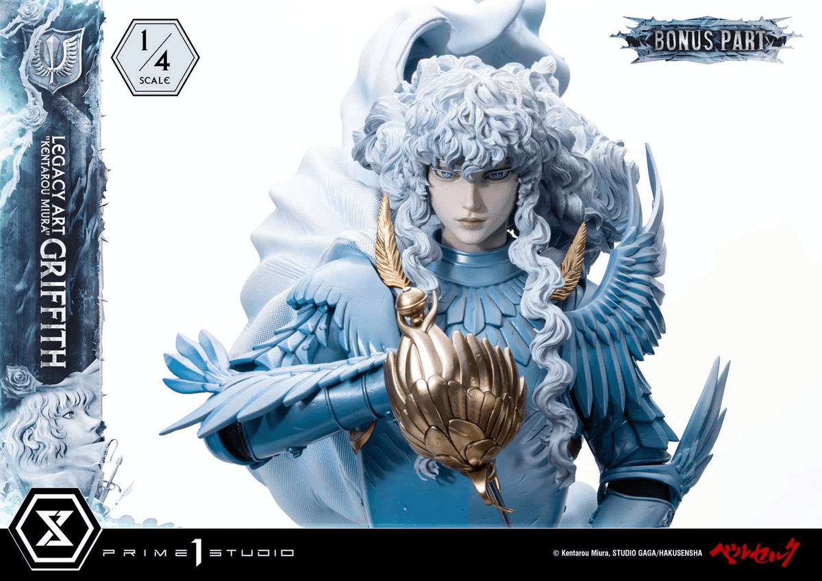 Legacy Art "Kentarou Miura" Berserk Griffith 1/4 Scale Bonus Version
