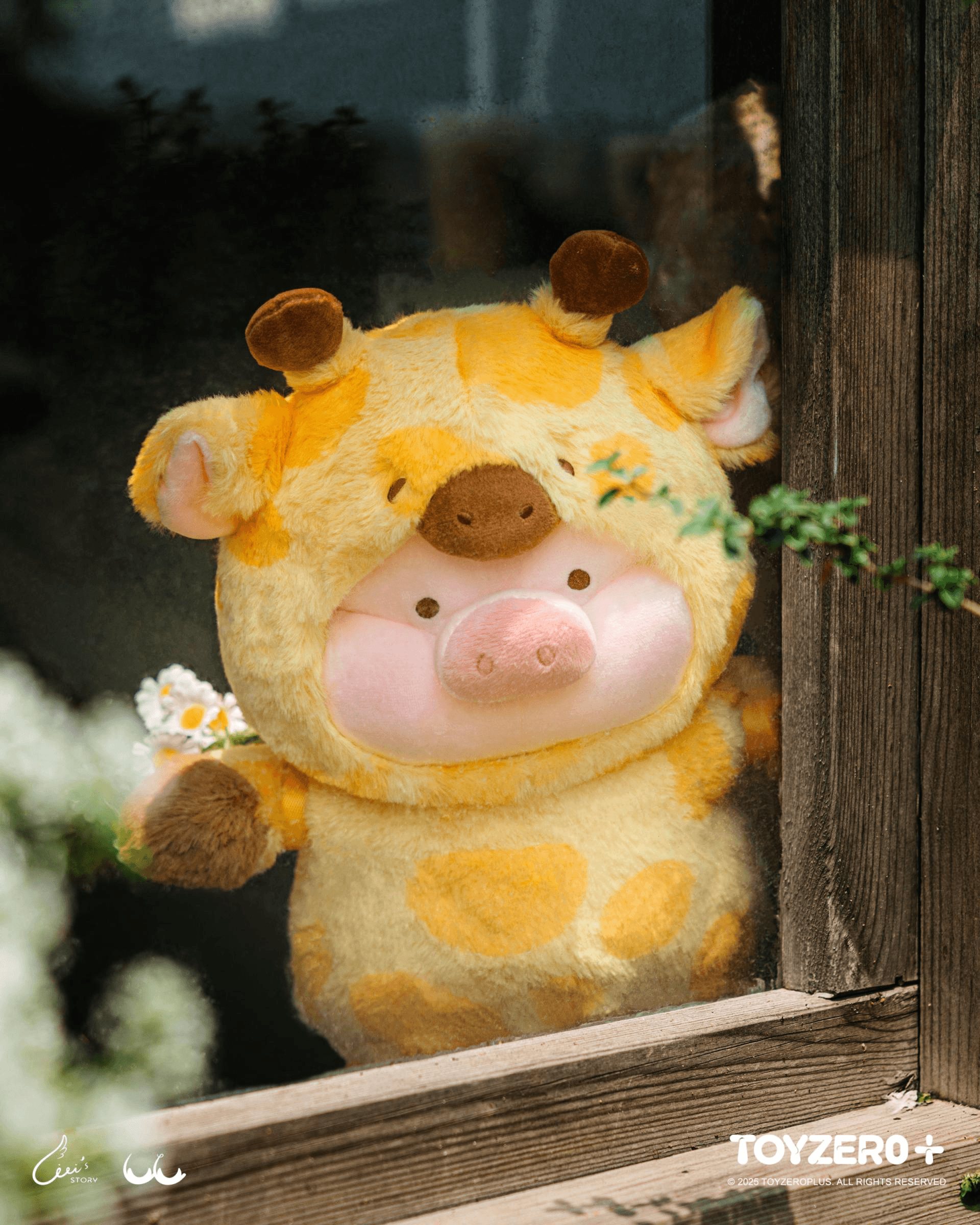 LuLu the Piggy Animal Party - Cheerful Giraffe Lu Plush | 6972607334953