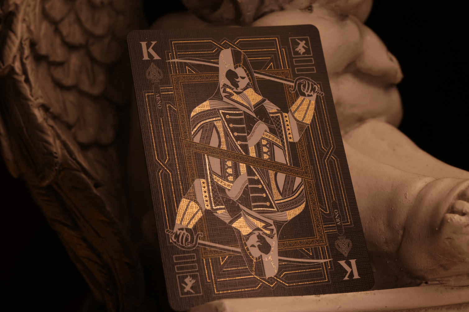 Assassin's Creed Legacy Ver. II Playing Cards - Onyx Hidden Blade Edition