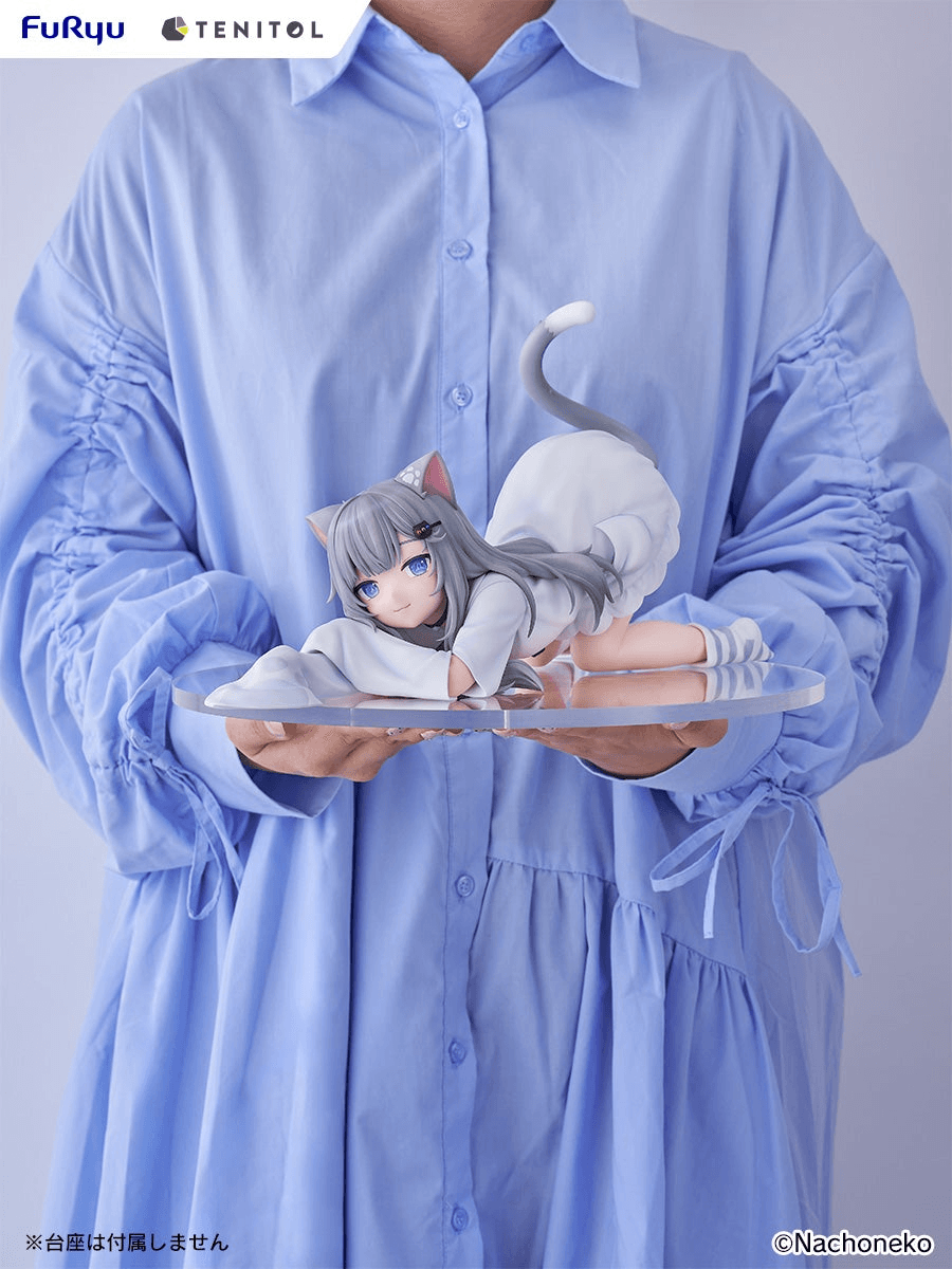TENITOL BIG Noodle Stopper Figure Nachoneko | 4580736407664