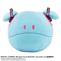 Miku Haro "Gundam x Hatsune Miku" Bandai Namco Nui Plush | 4571617931842