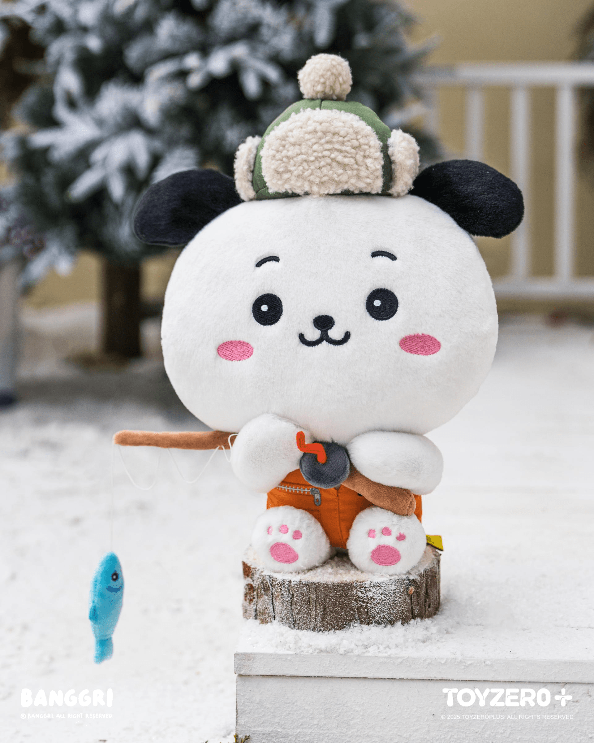 BANGGRI Winter Series - Fishing Master Banggri Plush | 6978531762107