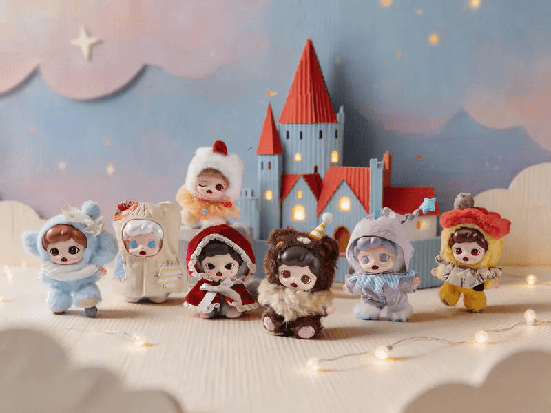 Zoraa Castle Dreamscape Series Vinyl Plush Keychain Blind Box (Box of 6)
