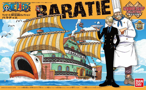 Bandai Grand Ship Collection #10 Baratie Model Ship "One Piece"
