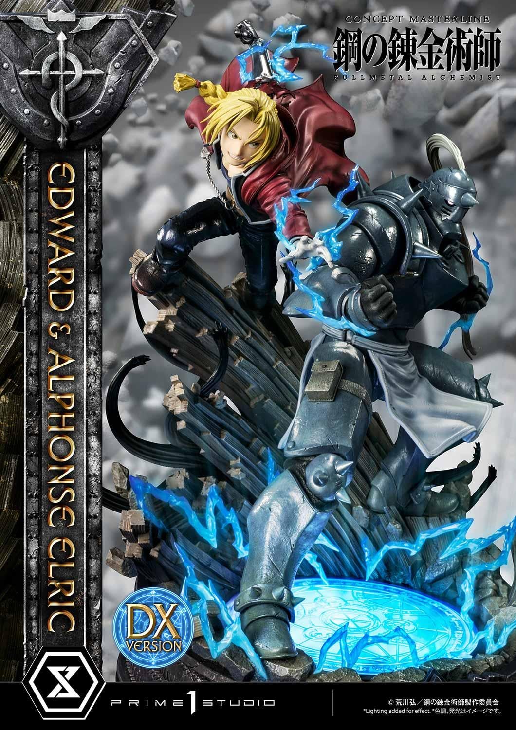 Concept Masterline Fullmetal Alchemist Edward &amp; Alphonse Elric Deluxe Version