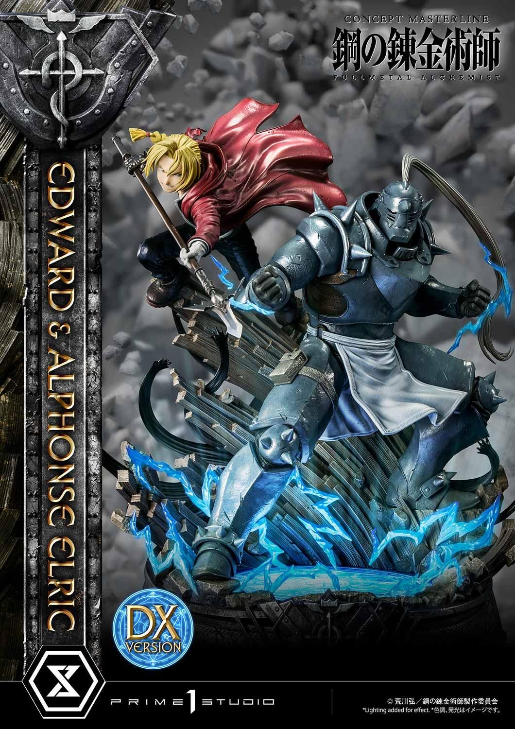 Concept Masterline Fullmetal Alchemist Edward &amp; Alphonse Elric Deluxe Version