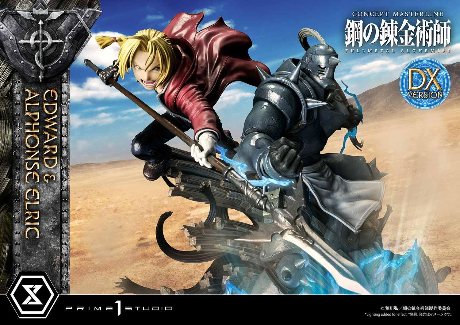 Concept Masterline Fullmetal Alchemist Edward &amp; Alphonse Elric Deluxe Version