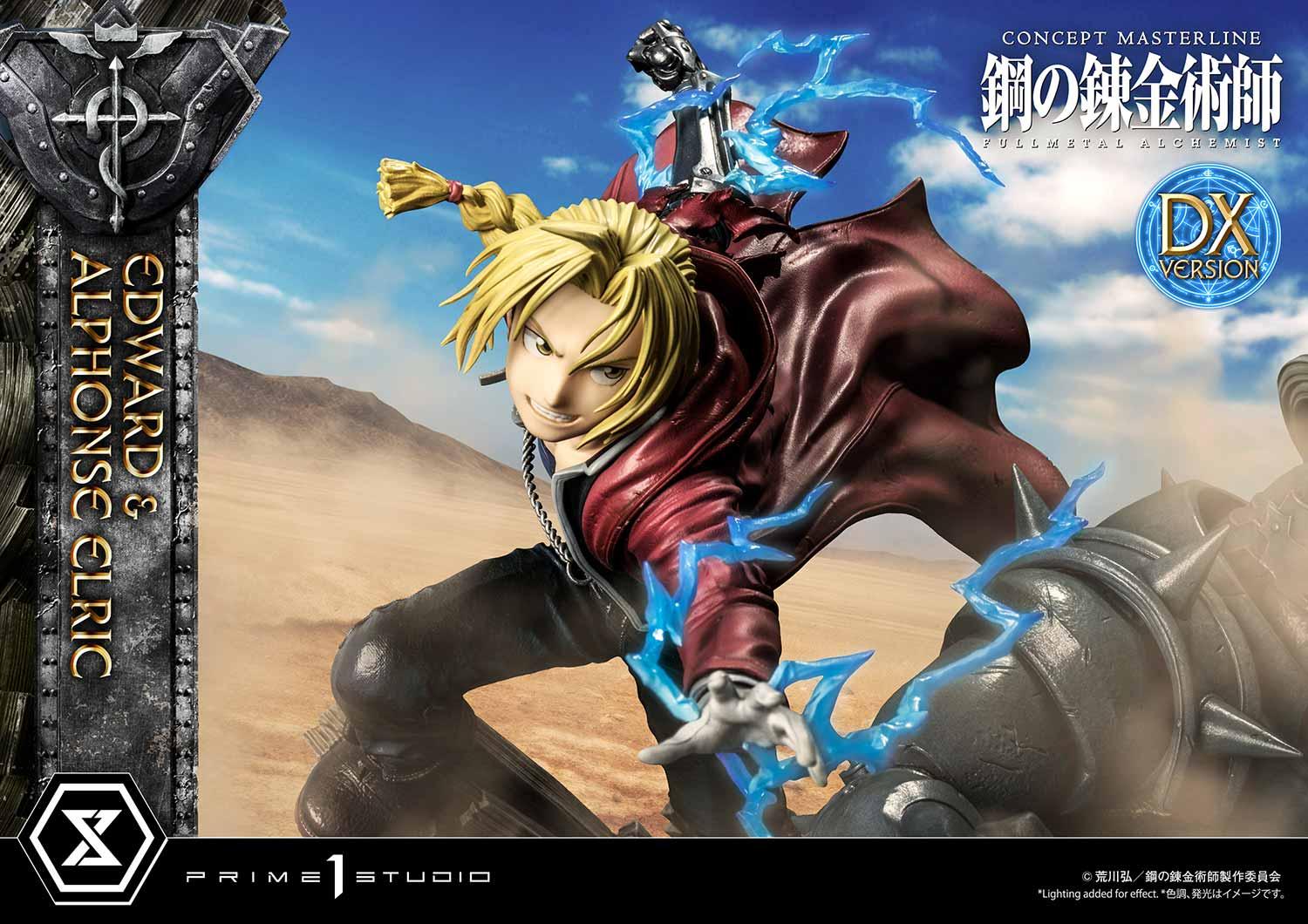 Concept Masterline Fullmetal Alchemist Edward &amp; Alphonse Elric Deluxe Version