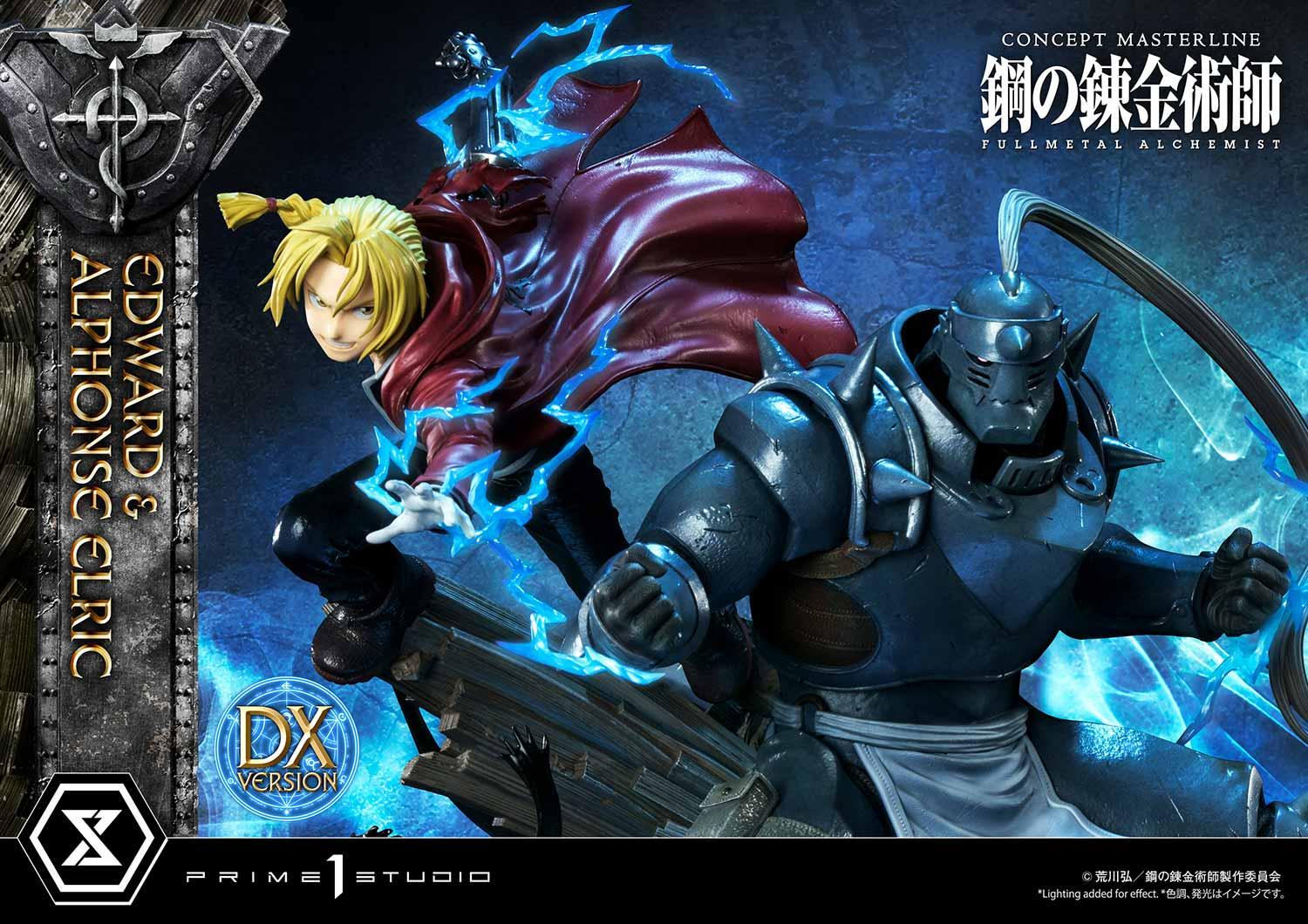 Concept Masterline Fullmetal Alchemist Edward &amp; Alphonse Elric Deluxe Version