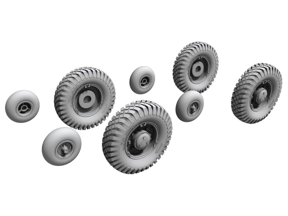 CMK 1/35 Laffly V15T Wheels / for ICM kit | 8595593129570