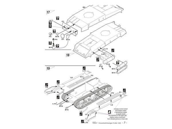 CMK 1/35 Pz.Bef 35(t) Upgrade Exterior | 8594071083618