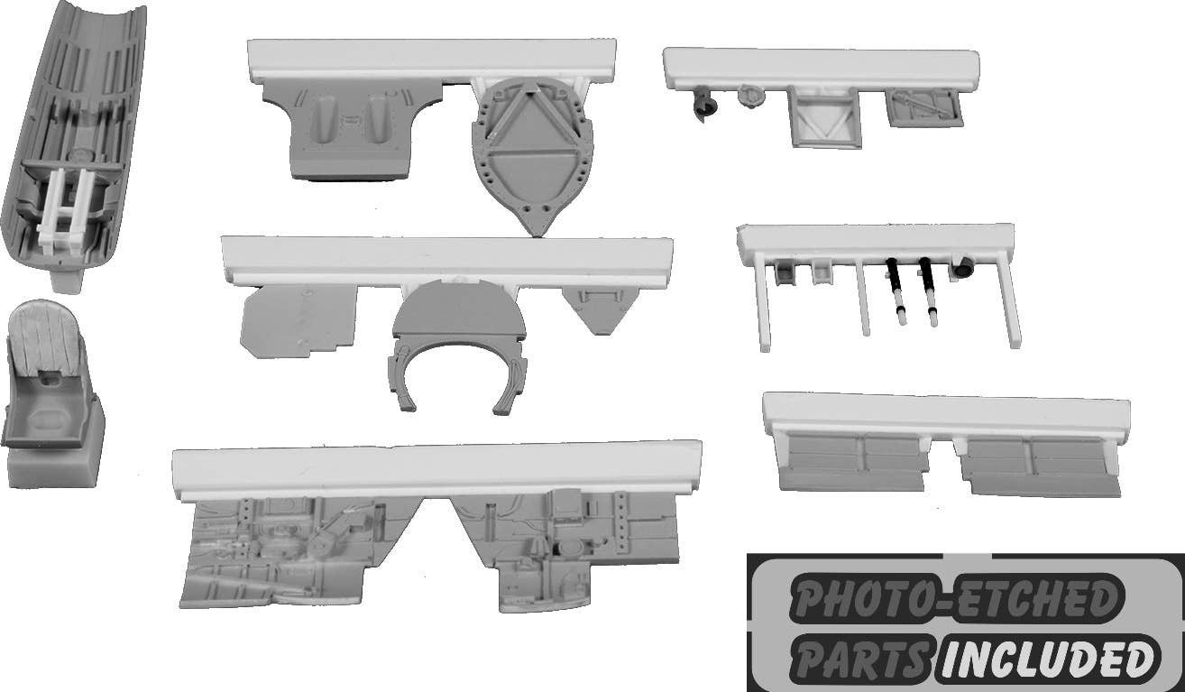 CMK 1/48 Spitfire Mk.XIV ''Bubble Canopy' Cockpit | 8595593127408