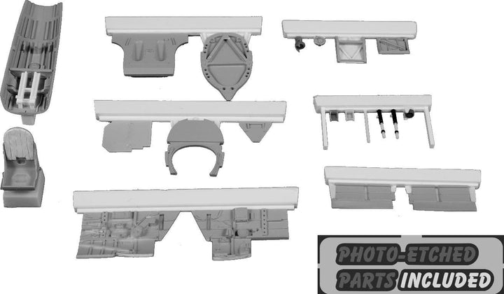 CMK 1/48 Spitfire Mk.XIV ''Bubble Canopy' Cockpit | 8595593127408