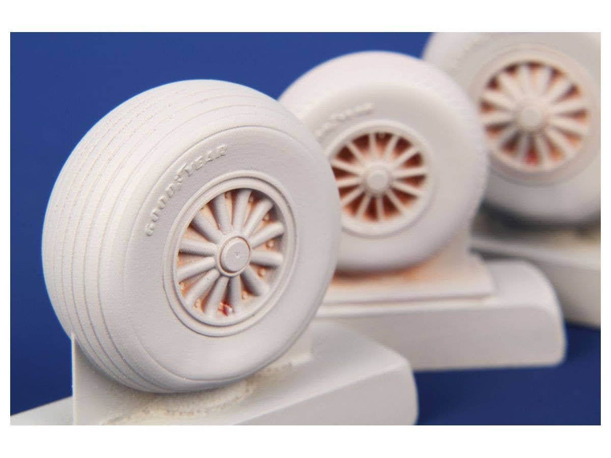 CMK 1/48 A-26 Invader Wheels Late Type / for ICM kit | 8595593128702