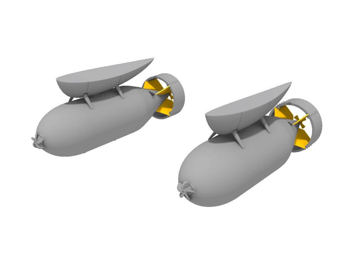 CMK 1/48 Tempest Bomb Racks & 1000 LB Bombs | 8595593129129