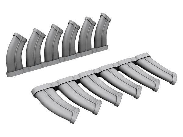 CMK 1/48 Lancaster Mk.I/III Exhausts for HK Models kit | 8595593129457