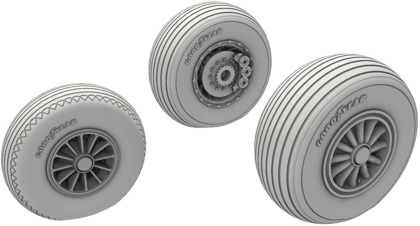 CMK 1/32 A-26 Invader Wheels Late Type | 8595593128665