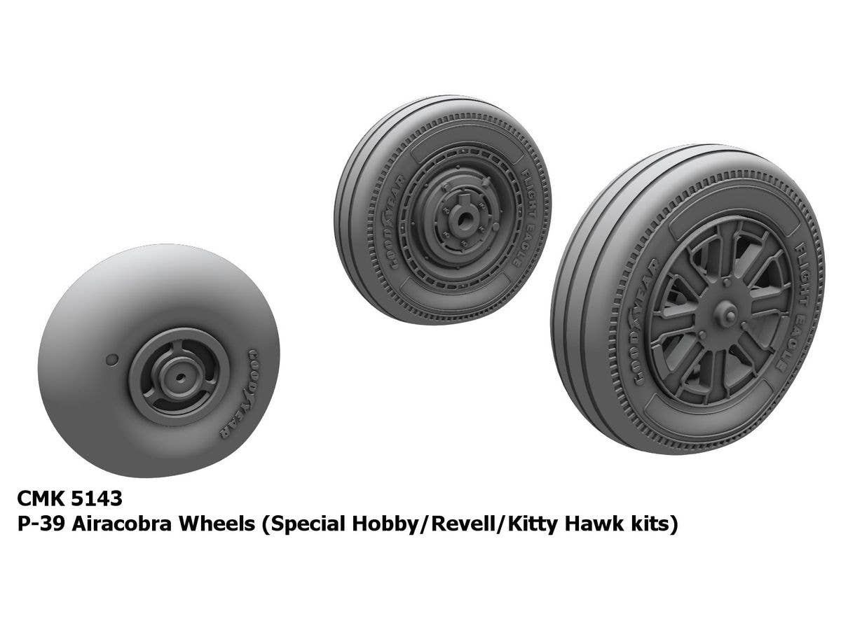 CMK 1/32 P-39 Airacobra Wheels (Special Hobby/Revell/Kitty Hawk kits) | 8595593128962