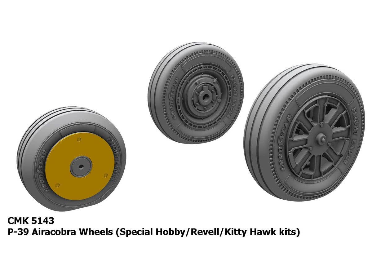 CMK 1/32 P-39 Airacobra Wheels (Special Hobby/Revell/Kitty Hawk kits) | 8595593128962