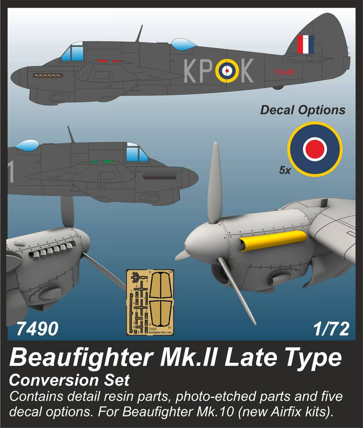 CMK 1/72 Beaufighter Mk.II Late Type Conversion set | 8595593129464