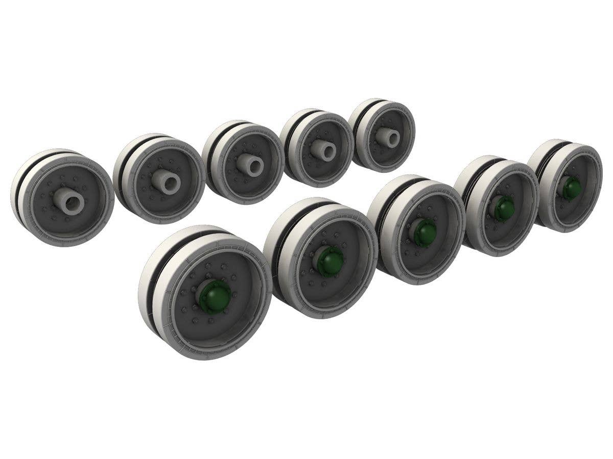 CMK 1/48 T34/85 Solid Track Wheels Conversion Set | 8595593128740