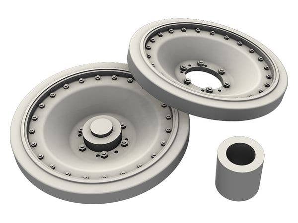 CMK 1/48 T-34 Makeshift Track Wheel (from Panther) | 8595593128757