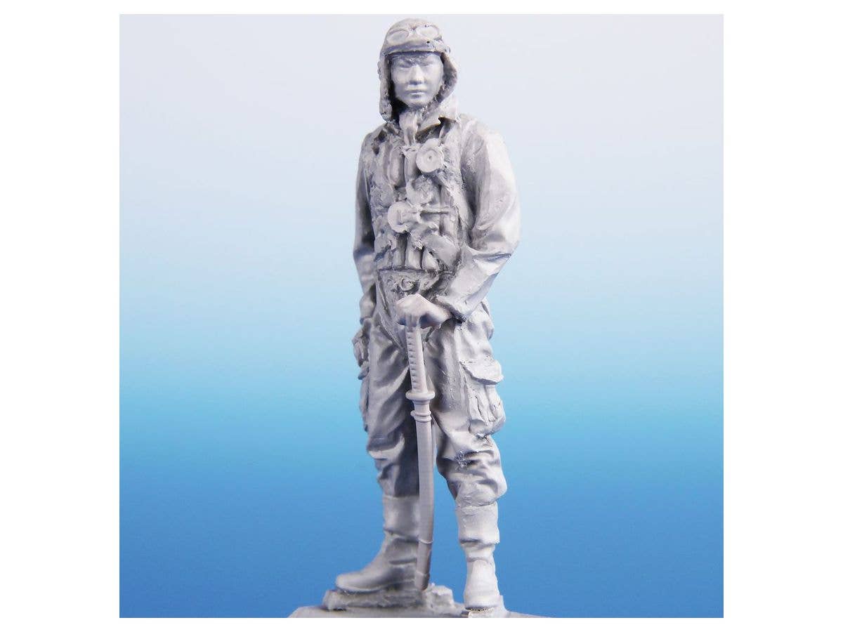 CMK 1/48 Japanese Zero Pilot (Standing) for Eduard Kit and Other Japanese Navy WWII Planes | 8595593129242