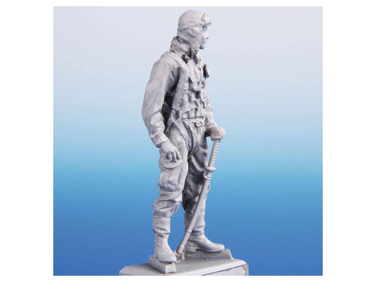 CMK 1/48 Japanese Zero Pilot (Standing) for Eduard Kit and Other Japanese Navy WWII Planes | 8595593129242