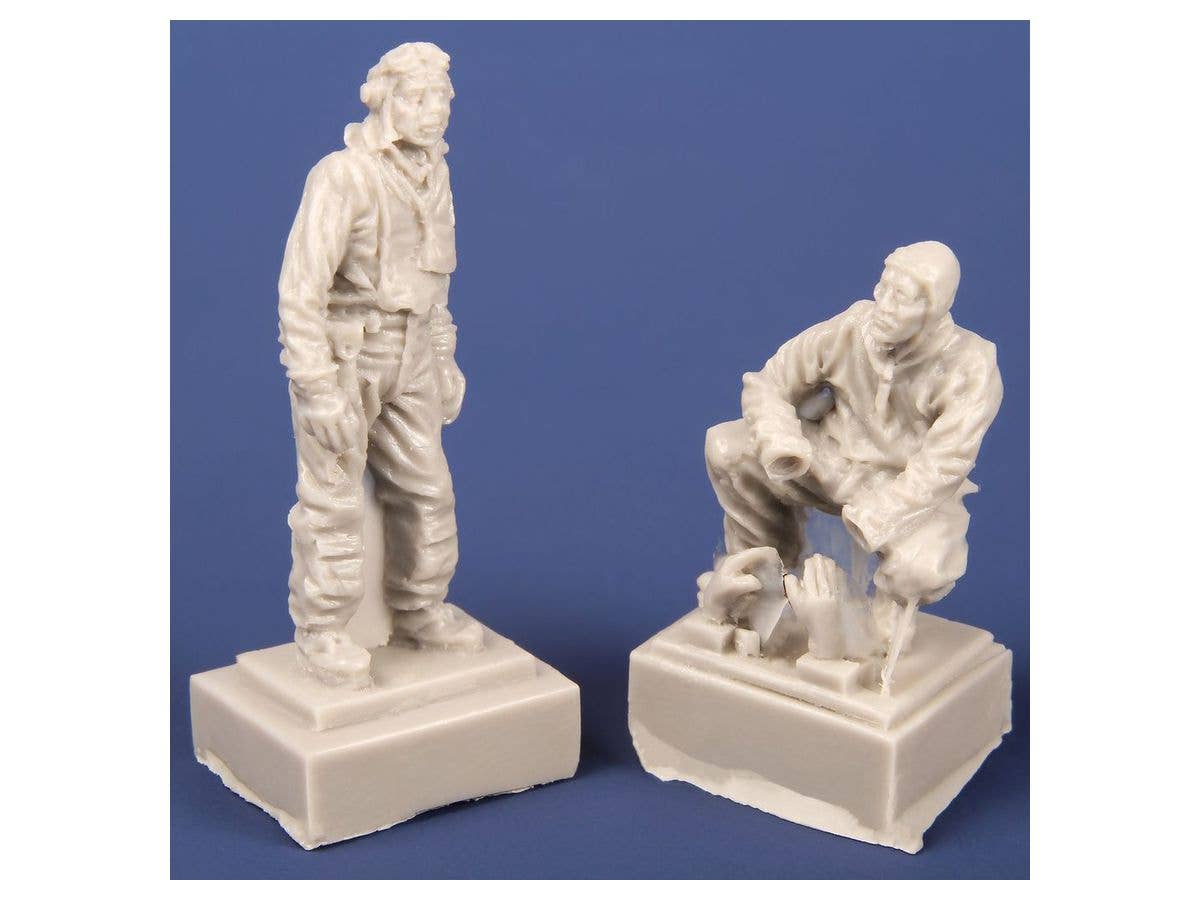 CMK 1/72 US Navy F6F Hellcat Pilot and Mechanic | 8595593128511