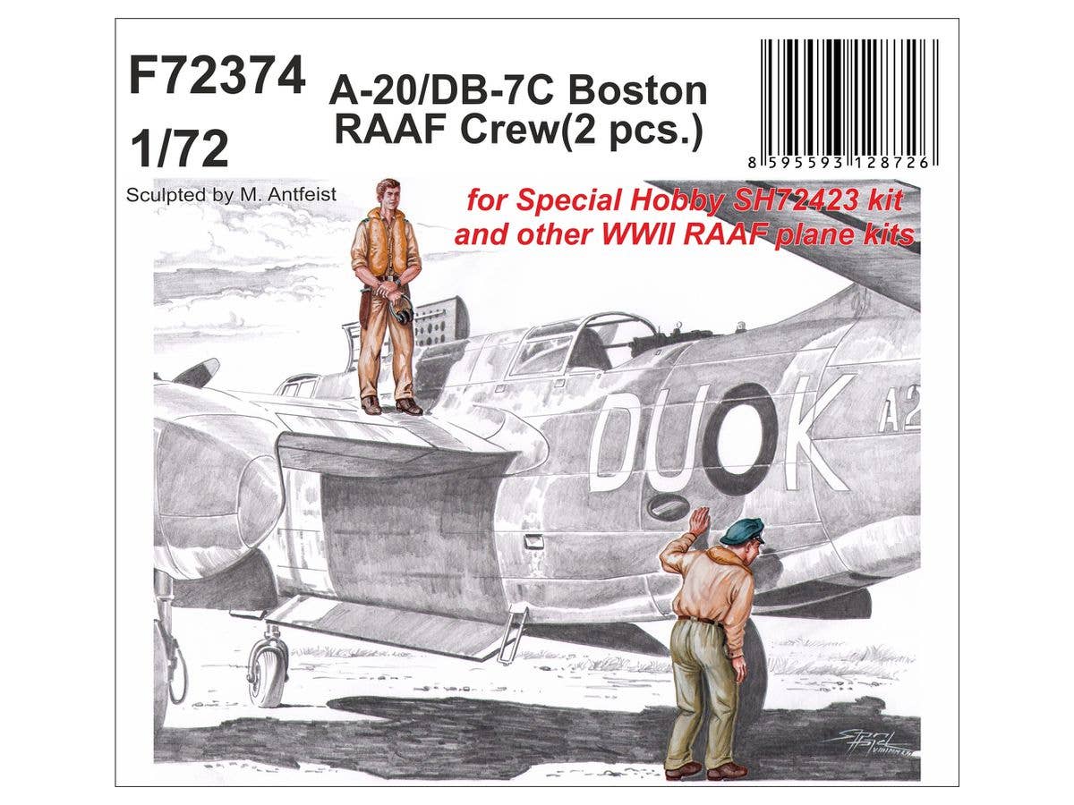 CMK 1/72 A-20/DB-7C Boston RAAF Crew | 8595593128726