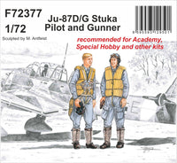 CMK 1/72 Junkers Ju-87D/G Stuka Pilot And Gunner | 8595593129501