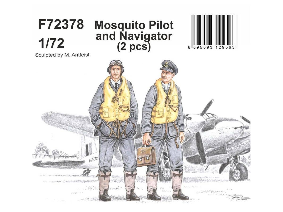 CMK 1/72 Mosquito Pilot and Navigator | 8595593129563