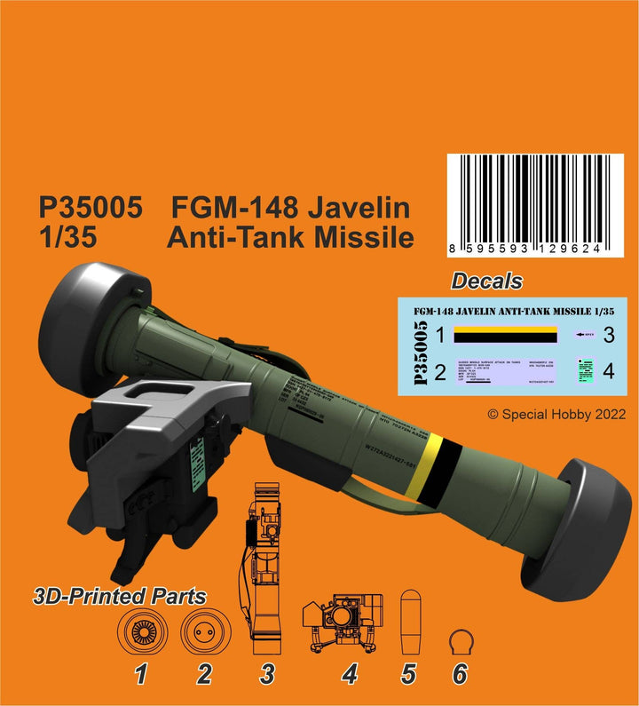 CMK 1/35 FGM-148 Javelin Anti-Tank Missile | 8595593129624