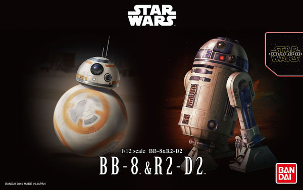 BANDAI 1/12 BB-8 & R2-D2