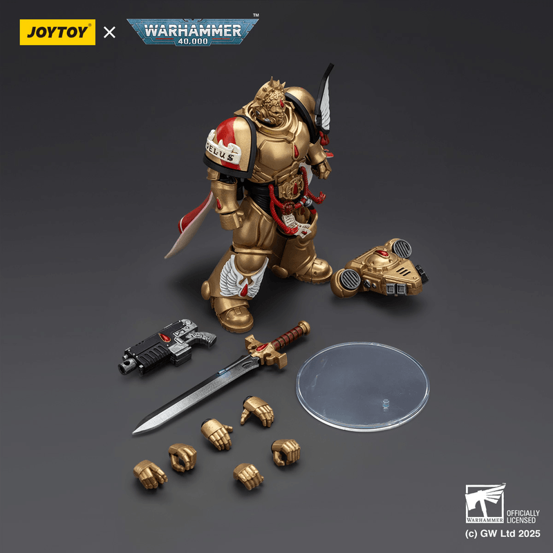 JOYTOY Blood Angels Captain with Heavy Bolt Pistol & Power Sword