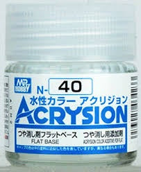 GSI Creos Acrysion N40 - Flat Base (Acrysion Color Additive For Flat)