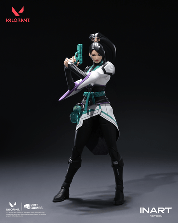 INART Action VALORANT Sage 1/12 action figure holding Final Chamber Classic pistol