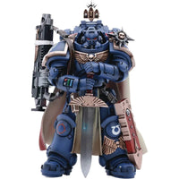 JOYTOY Ultramarines Primaris Captain Ptolias Corvor with Master Crafter Heavy Bolt Rifle | 6973130373556