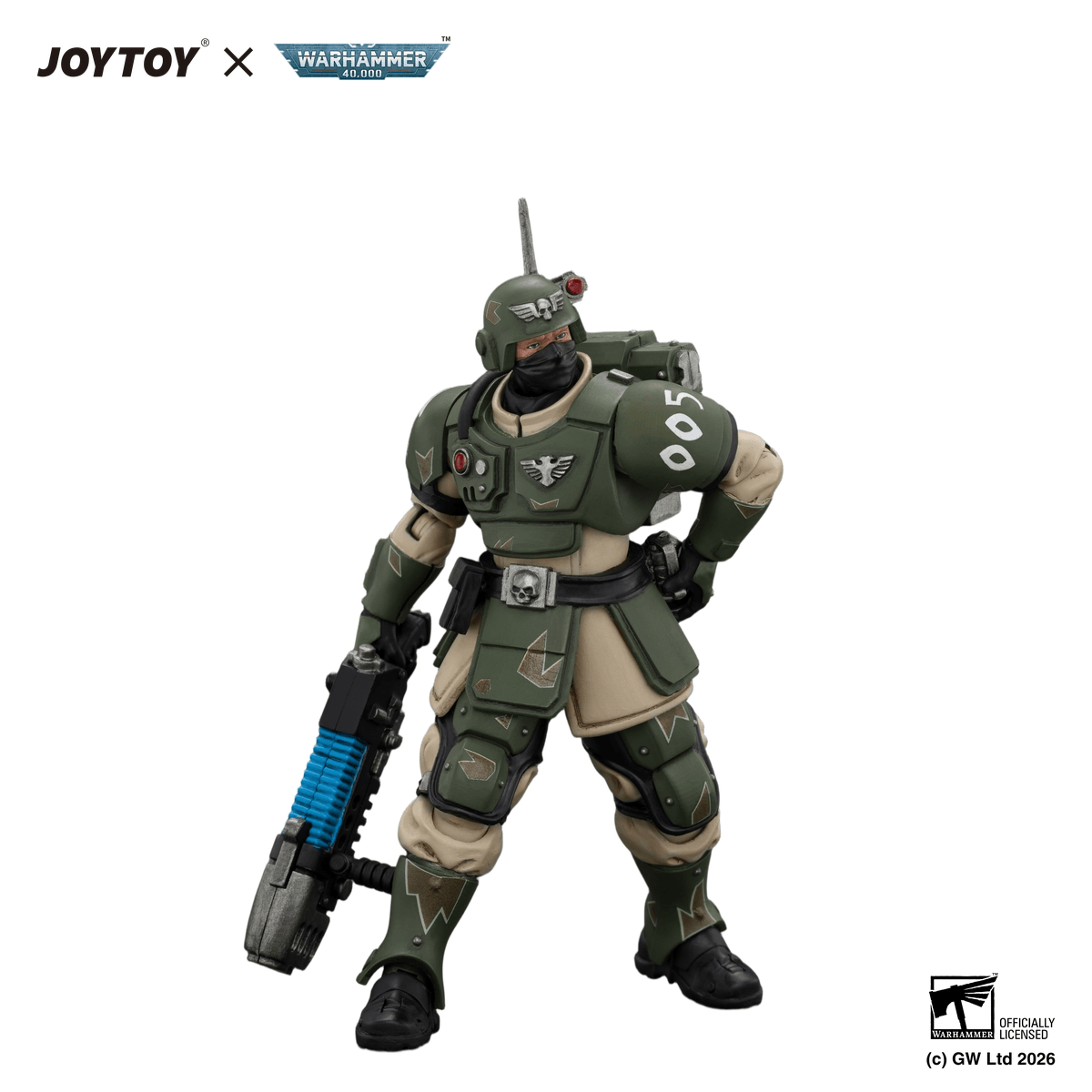 Astra Militarum Kasrkin 4 with Plasma Gun