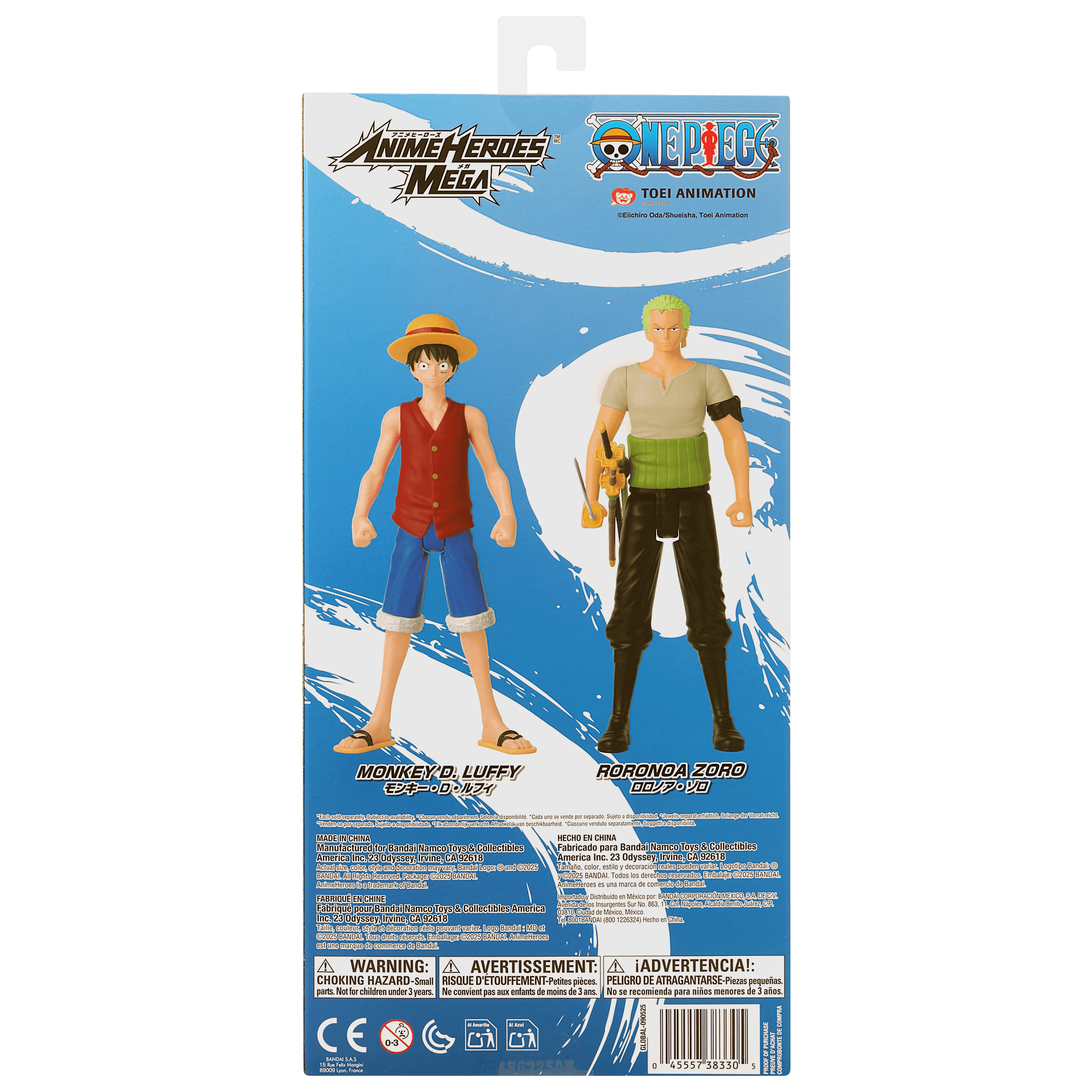 AnimeHeroes Mega ONE PIECE - Roronoa Zoro | 0045557383329