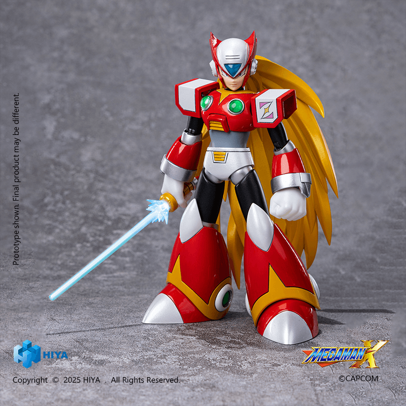 HIYA Exquisite Basic Series None Scale 5.7 Inch Mega Man X series Zero Action Figure | 6957534205255