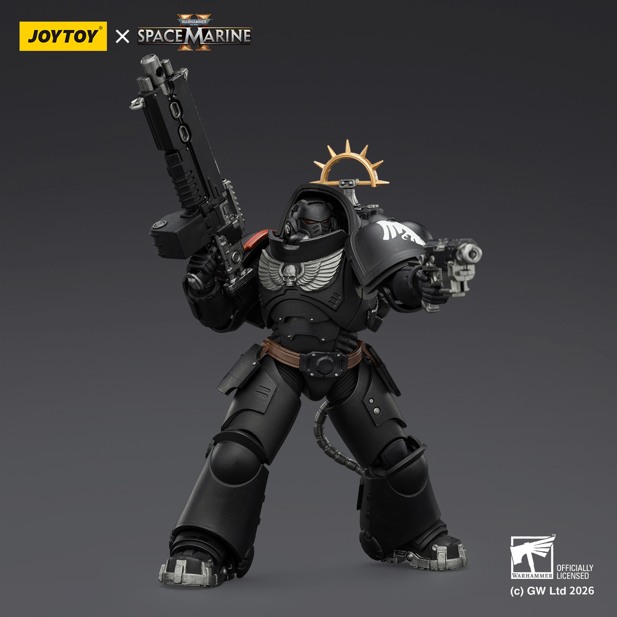 Game Edition Raven Guard Heavy Intercessor with Heavy Bolt Rifle and Bolt Pistol | 6927054403707