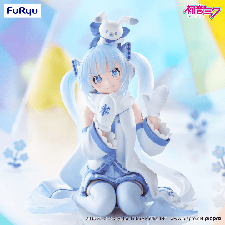 FURYU Hatsune Miku Noodle Stopper Figure -SNOW MIKU Sky Town 10th ver.- | 4571623505297