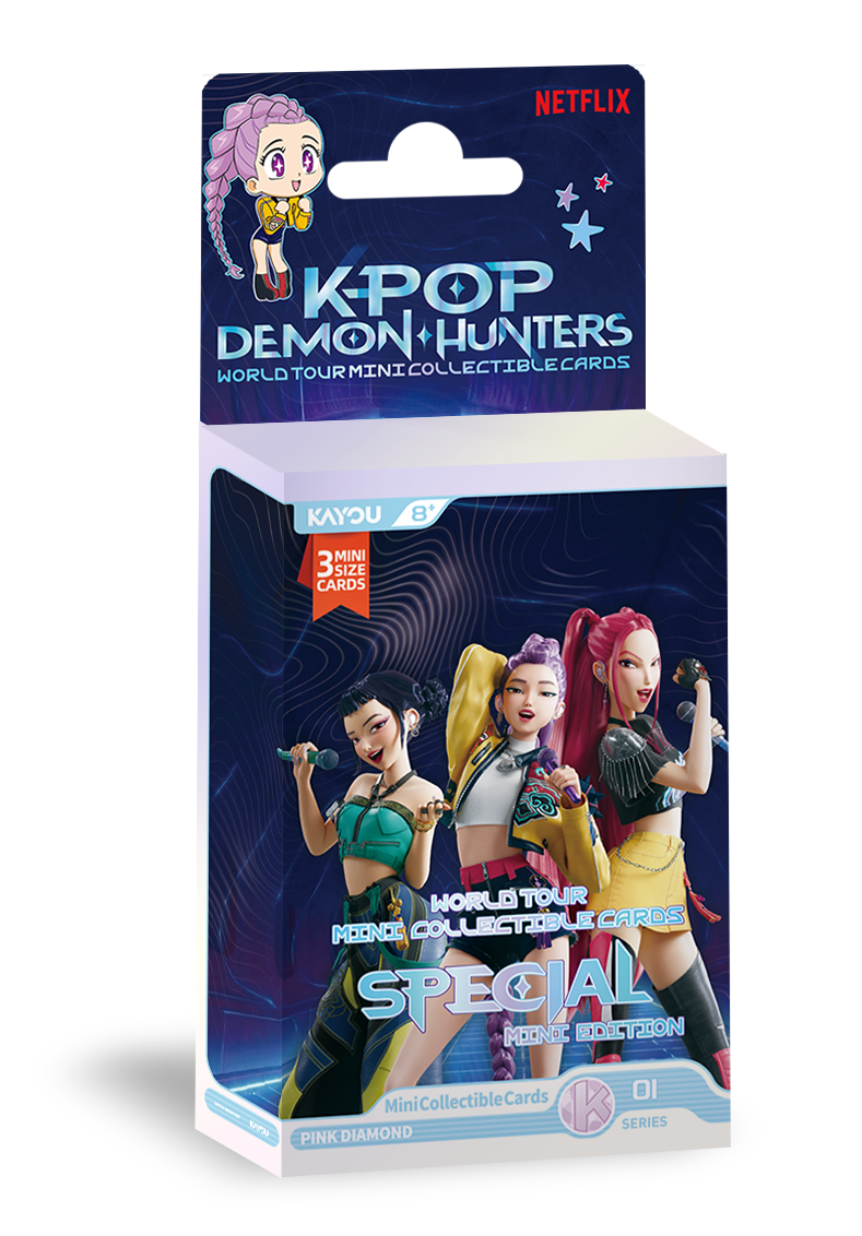 KPOP DEMON HUNTERS COLLECTIBLE CARDS SPECIAL MINI EDITION SERIES 1 (3/36/8)