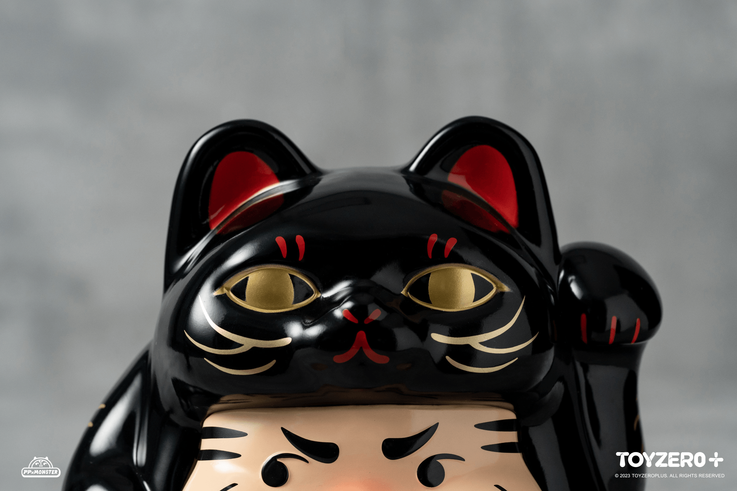200% PP Lucky Cat Daruma (Black cat edition) | 796548113332