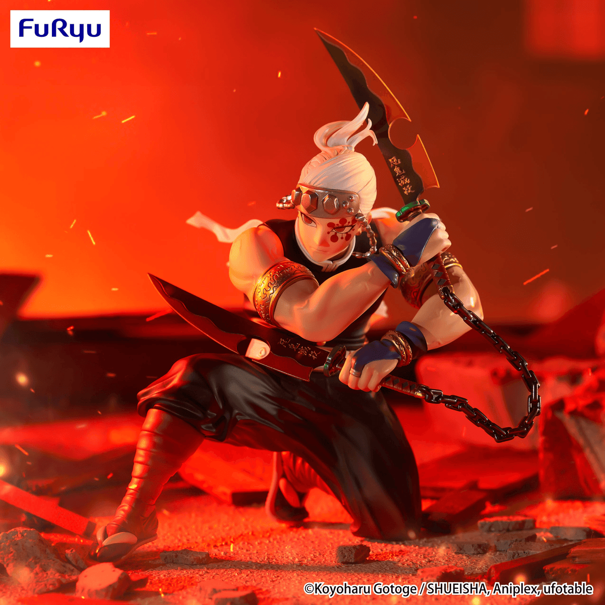 (Rerelease) Demon Slayer: Kimetsu no Yaiba Noodle Stopper Figure -Uzui Tengen-