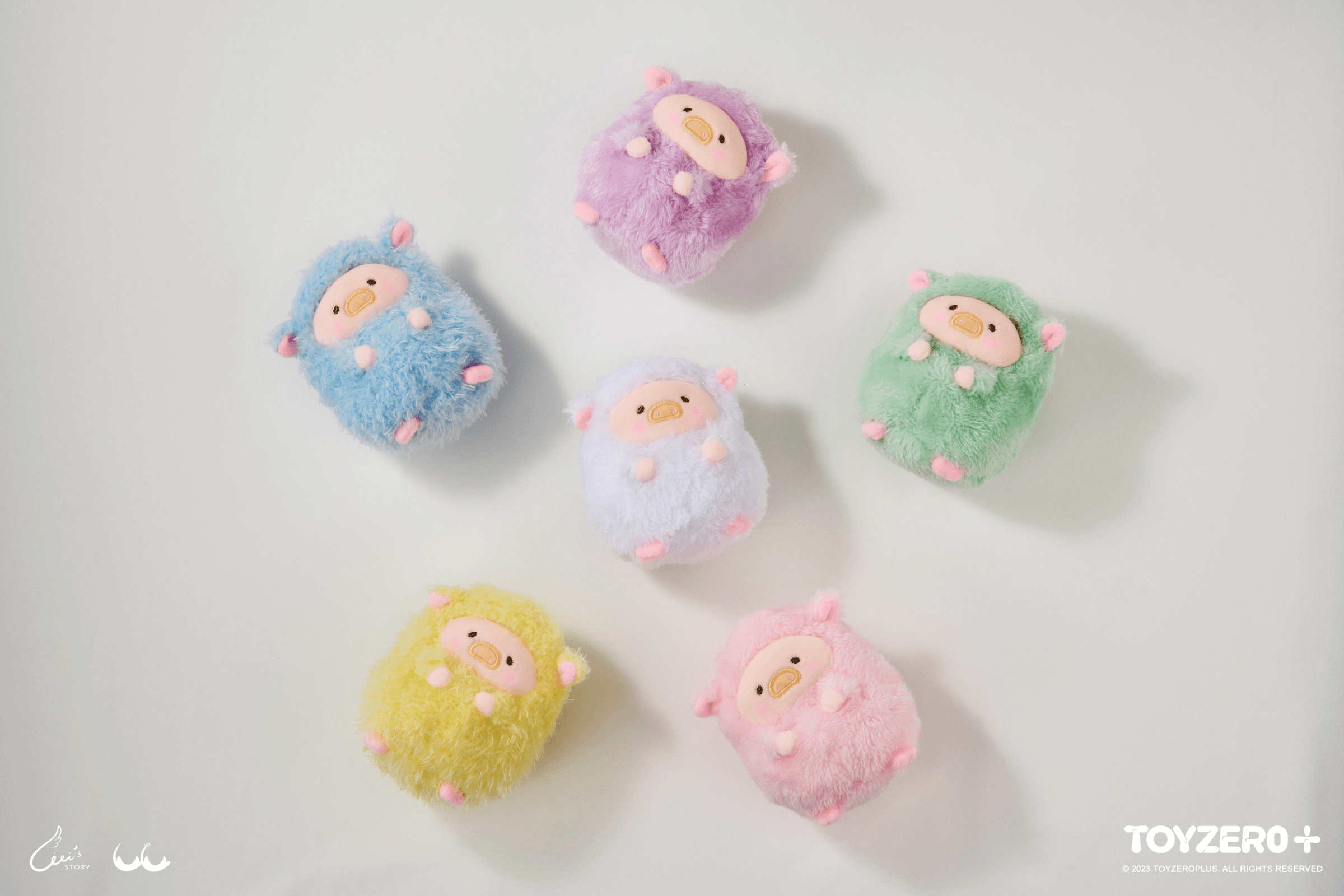 LuLu the Piggy - LuLu Rainbow Sheep Plush Blindbox (Box of 6)