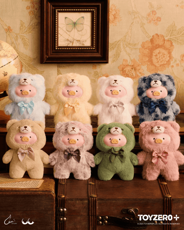 LuLu the Piggy - Vintage Teddy Shop Vinyl Face Blindbox (Box of 6)
