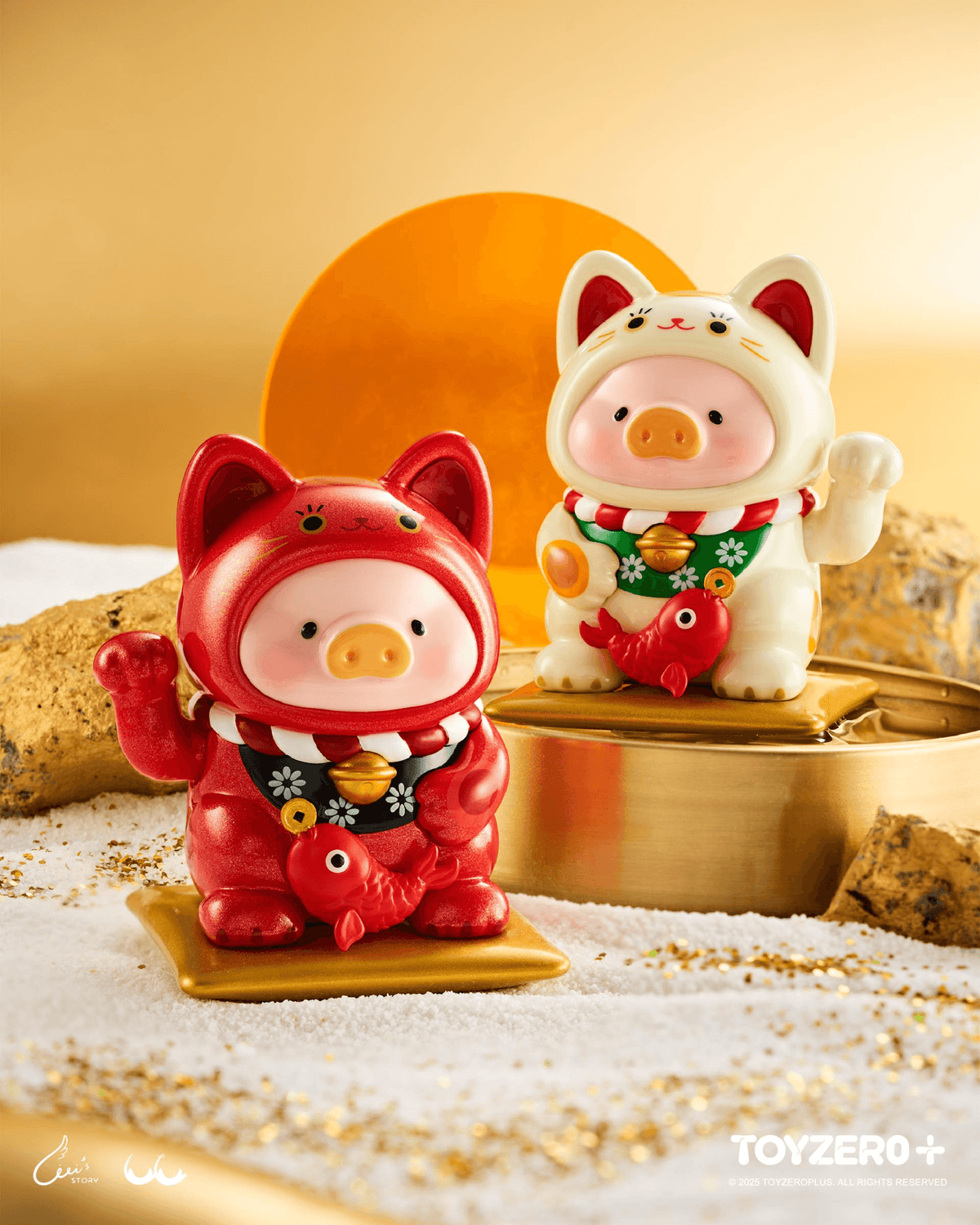 LuLu the Piggy - LUcky Cat Series (Blind Box) (Box of 8)